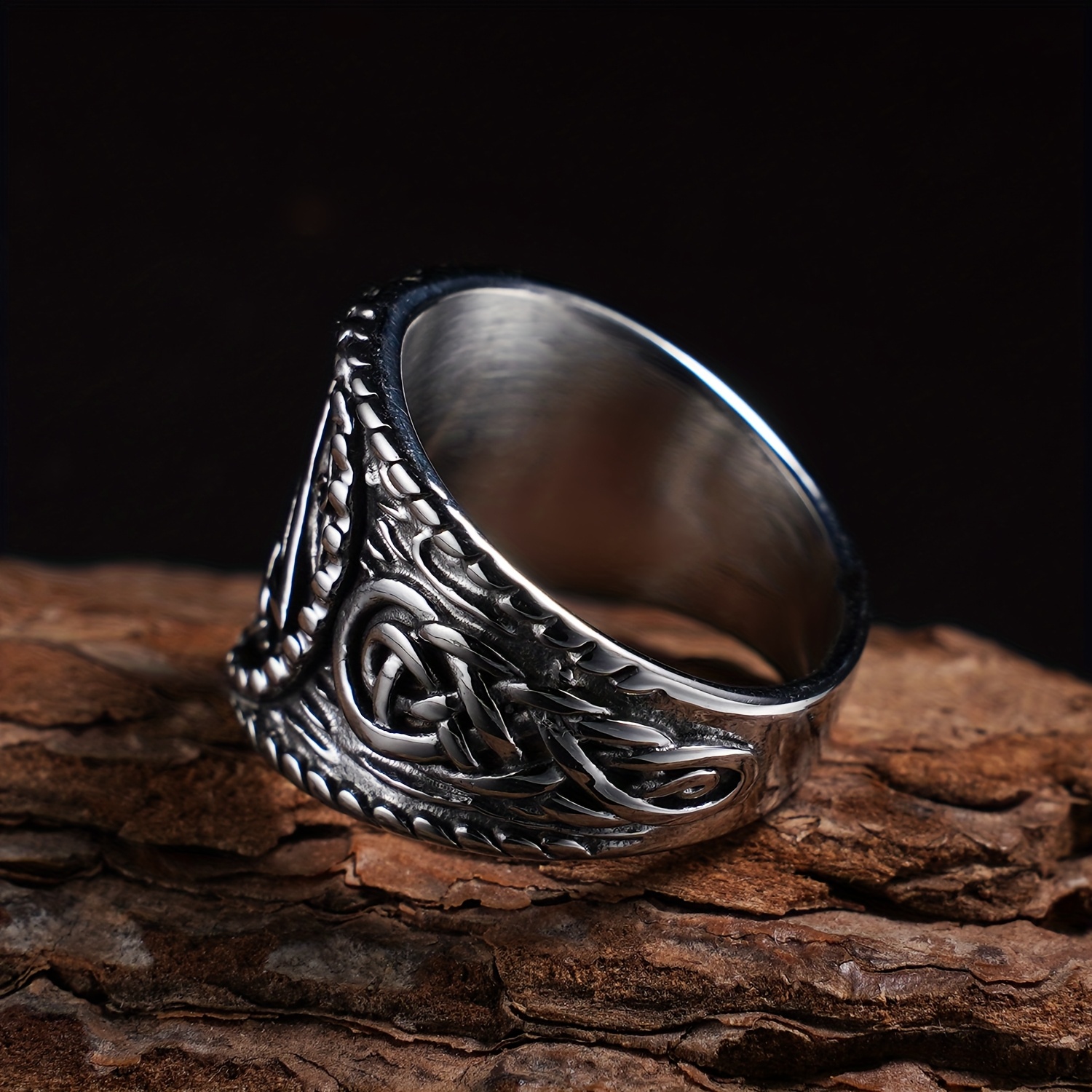 VIKINGR ™ | PIERŚCIEŃ VALKNUT - obrazek 6